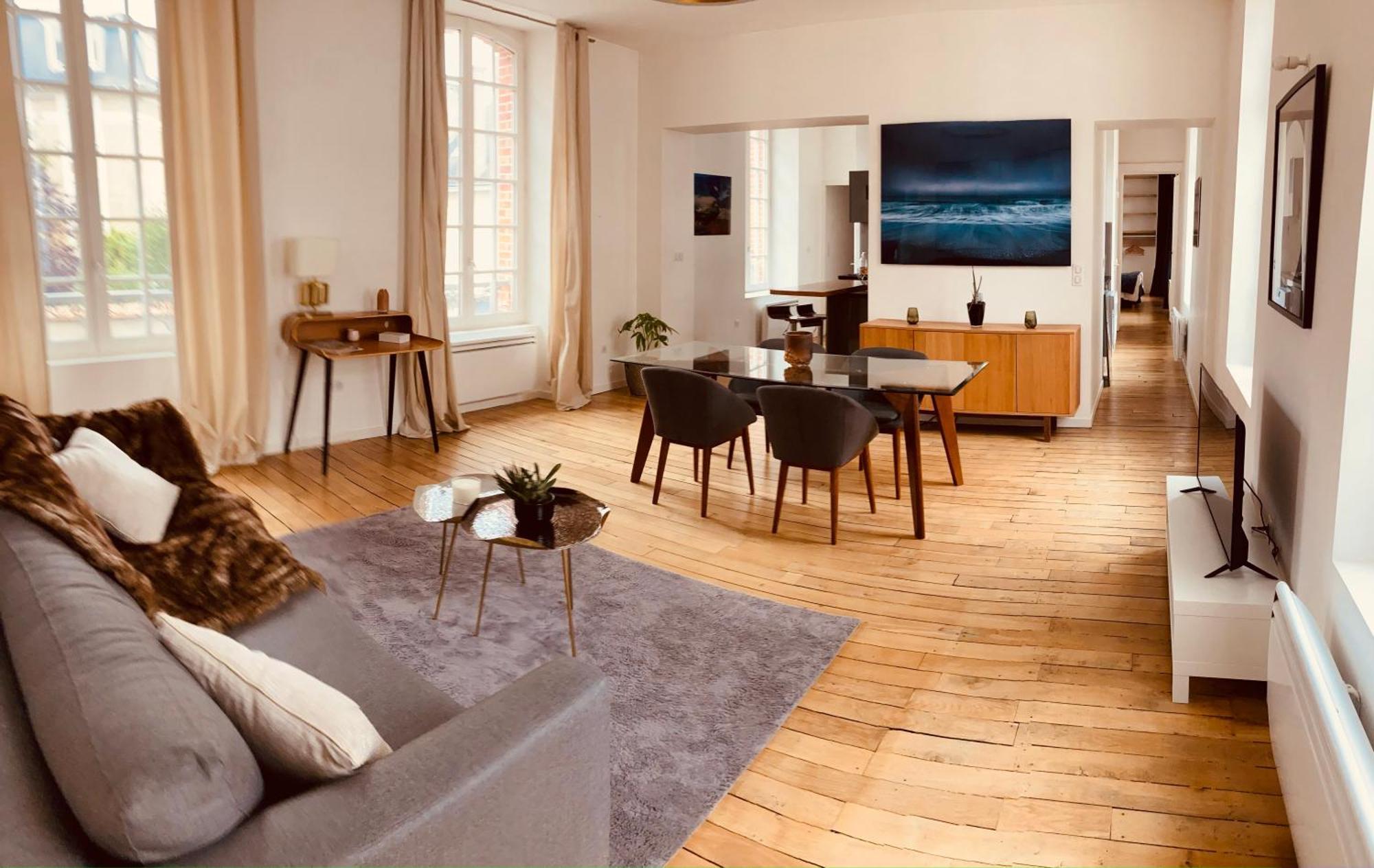 So Guest- Luxueux Appartement, Ancienne Maison De Champagne Proche Cathedrale Ρενς Εξωτερικό φωτογραφία