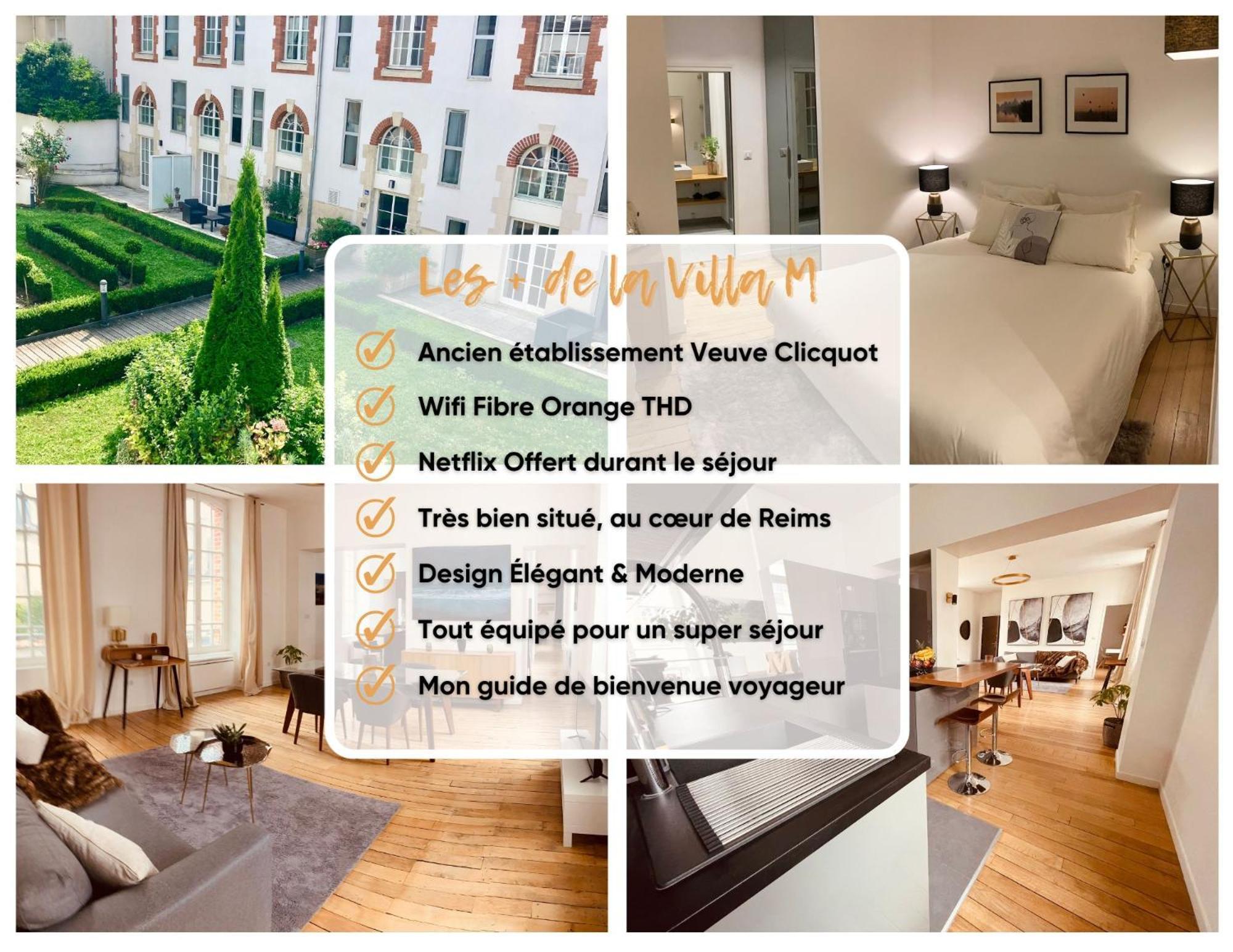 So Guest- Luxueux Appartement, Ancienne Maison De Champagne Proche Cathedrale Ρενς Εξωτερικό φωτογραφία